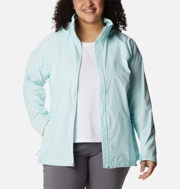 Jacheta Columbia Switchback III Dama Turcoaz | Plus Size DLQ8Z9MSA